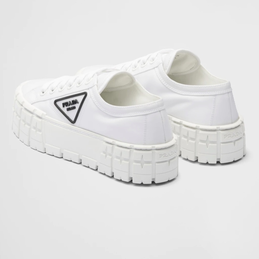 Double wheel Nylon Prada Sneakers
